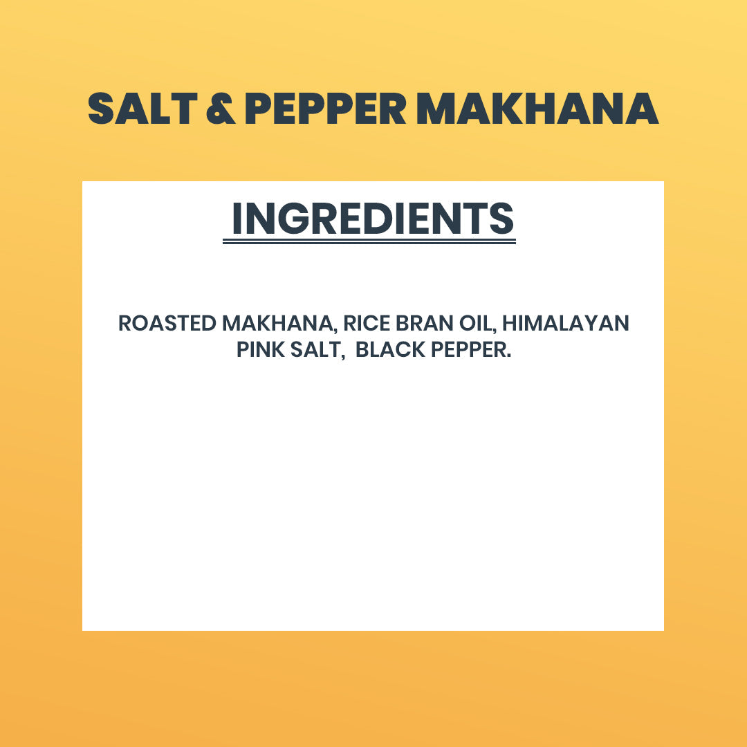 Salt & Pepper Makhana (50GM)