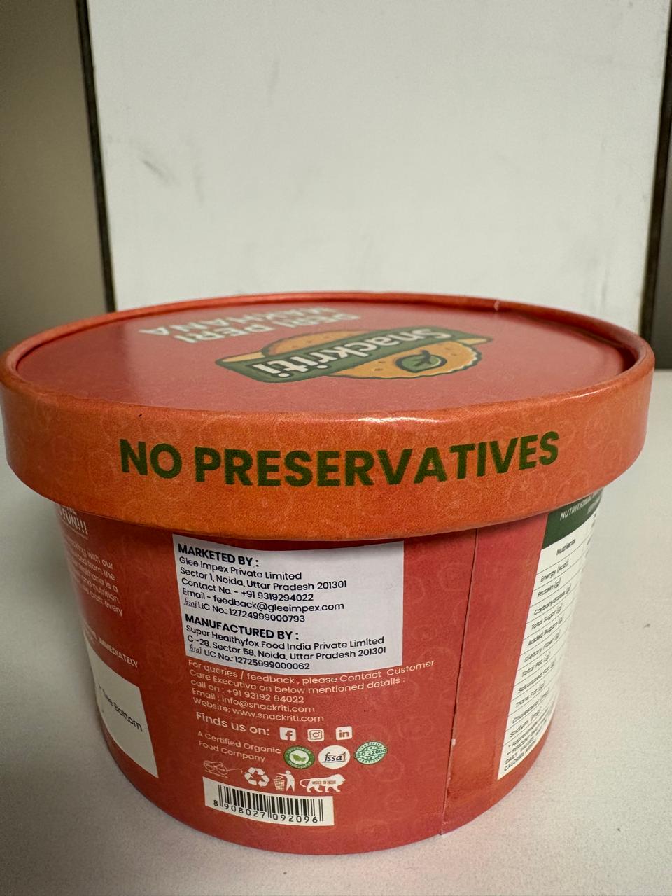 Peri Peri Makhana (30g) – Fiery, Crunchy & Addictively Spicy