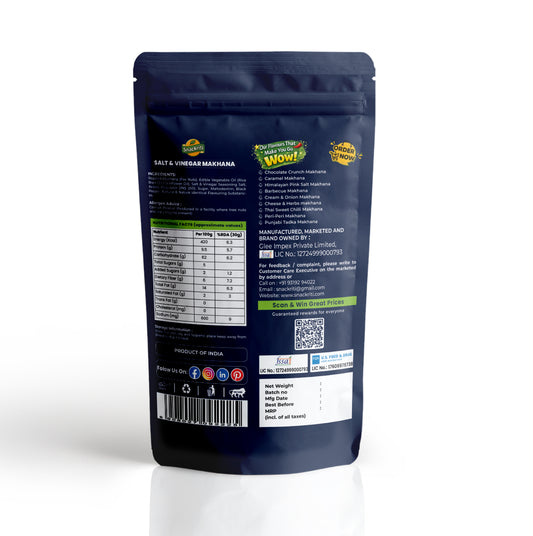 Salt & Vinegar makhana (100g)