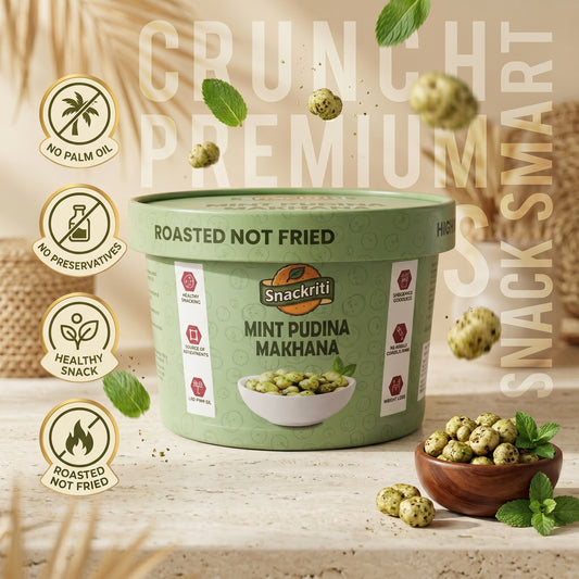 Snackriti Mint Pudina Makhana (30 g)