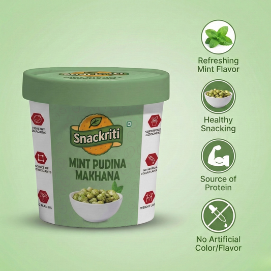 Snackriti Mint Pudina Makhana (30 g)