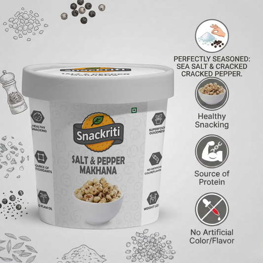 Salt & Pepper Makhana (30 g)