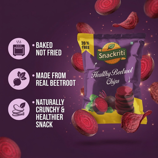 Snackriti Beetroot Chips (50g)