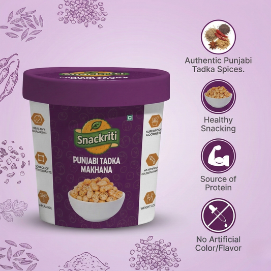 Punjabi Tadka Makhana (30GM)