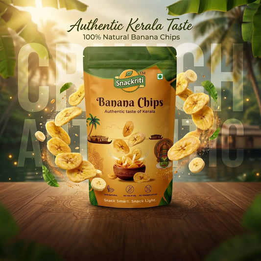 Snackriti Banana Chips (100g)