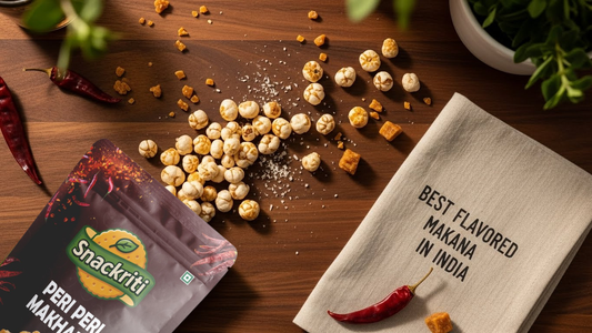 Best flavoured makhana in india 