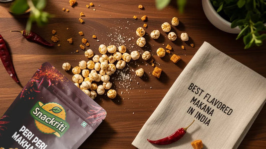 Best Flavored Makhana in India: Why Snackriti Leads the Healthy Snacking Revolution