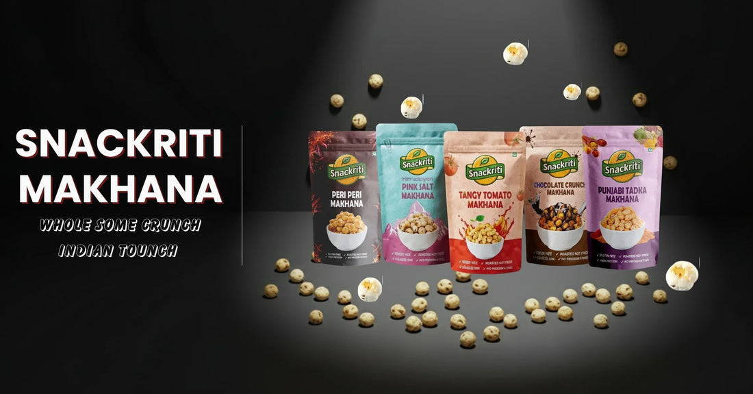 Find the Best Makhana Manufacturer Near Me | Fresh & Premium Makhana – Snackriti