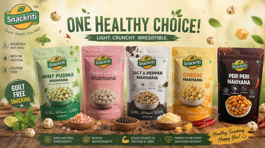 6 Healthy Flavoured Makhana Snacks You Must Taste in 2026
