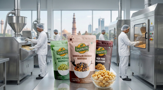 Makhana Manufacturer in Delhi: Why Snackriti is Redefining Premium Fox Nuts in the Capital