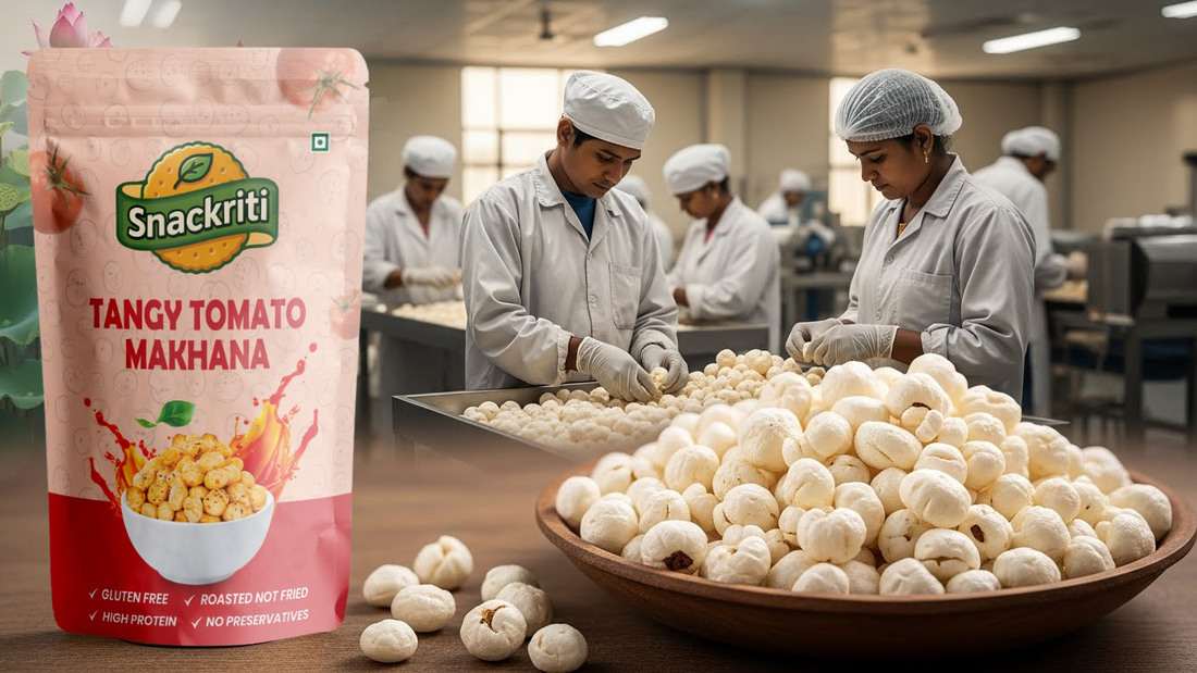 Makhana Manufacturer in India: Why Snackriti's Premium Fox Nuts Are Taking Over Healthy Snacking