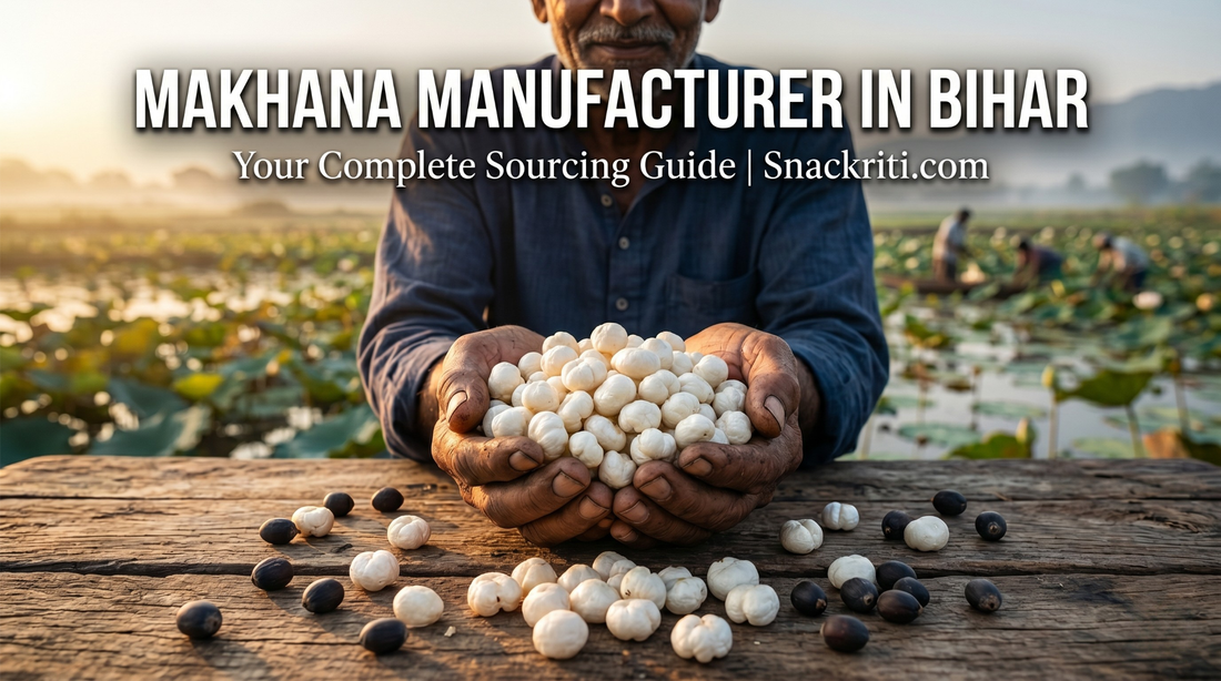 Makhana Manufacturer in Bihar: An All Inclusive Guide on Sourcing Premium Fox Nuts from the Superfood Hub of India