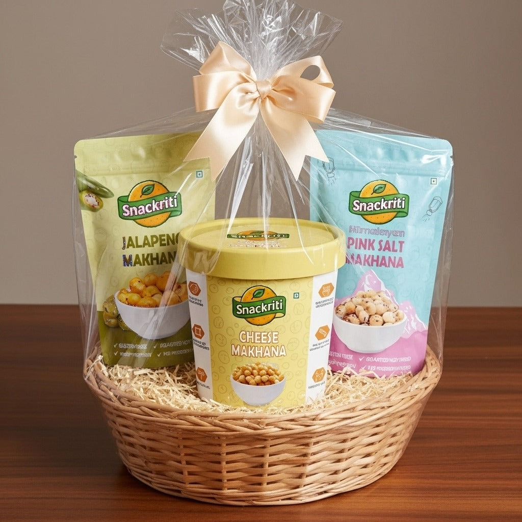 Snackriti Makhana Mix Packs | Assorted Flavors @ Flat 15 % Off