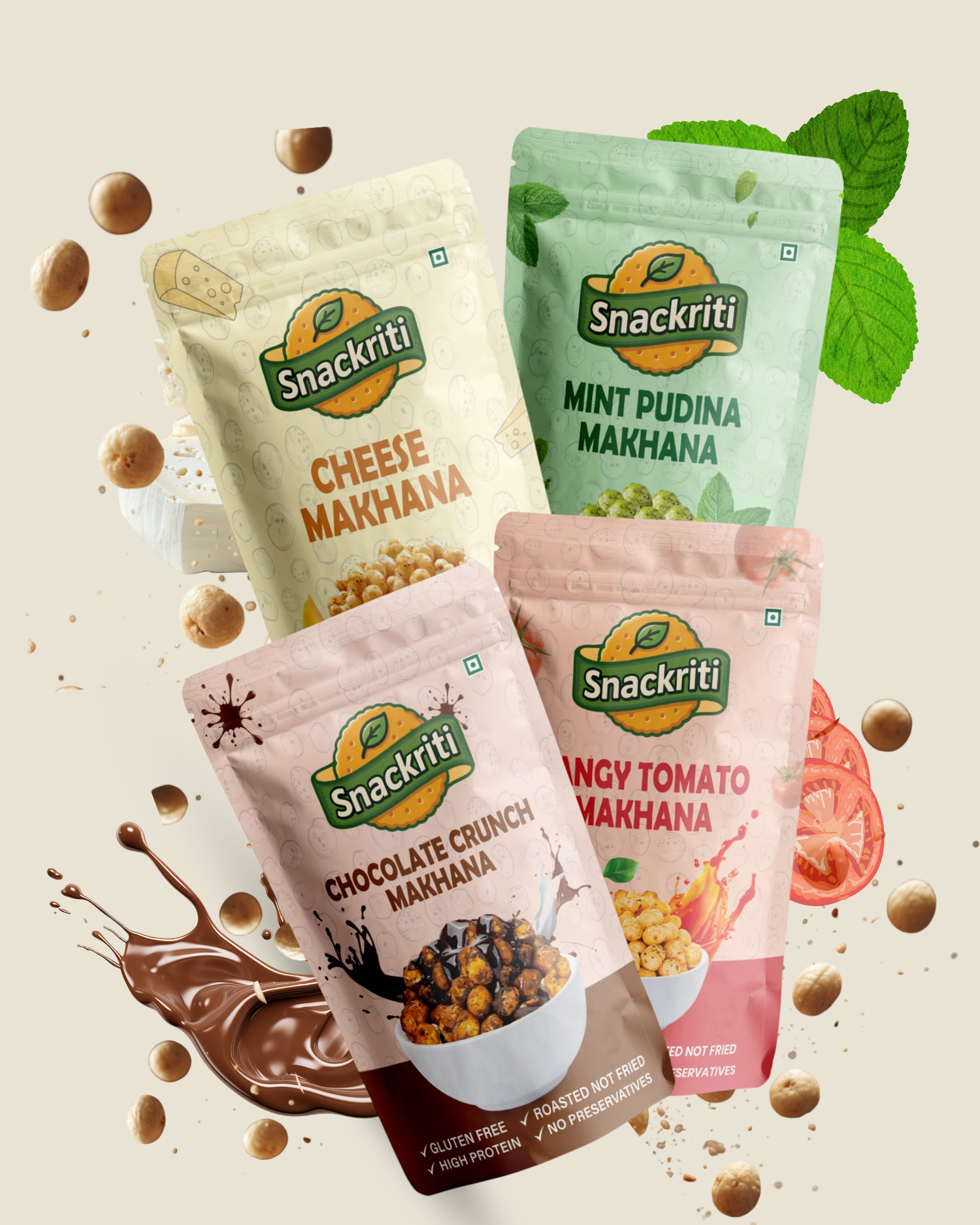 SNACKRITI MAKHANA MANUFACTURER IN INDIA