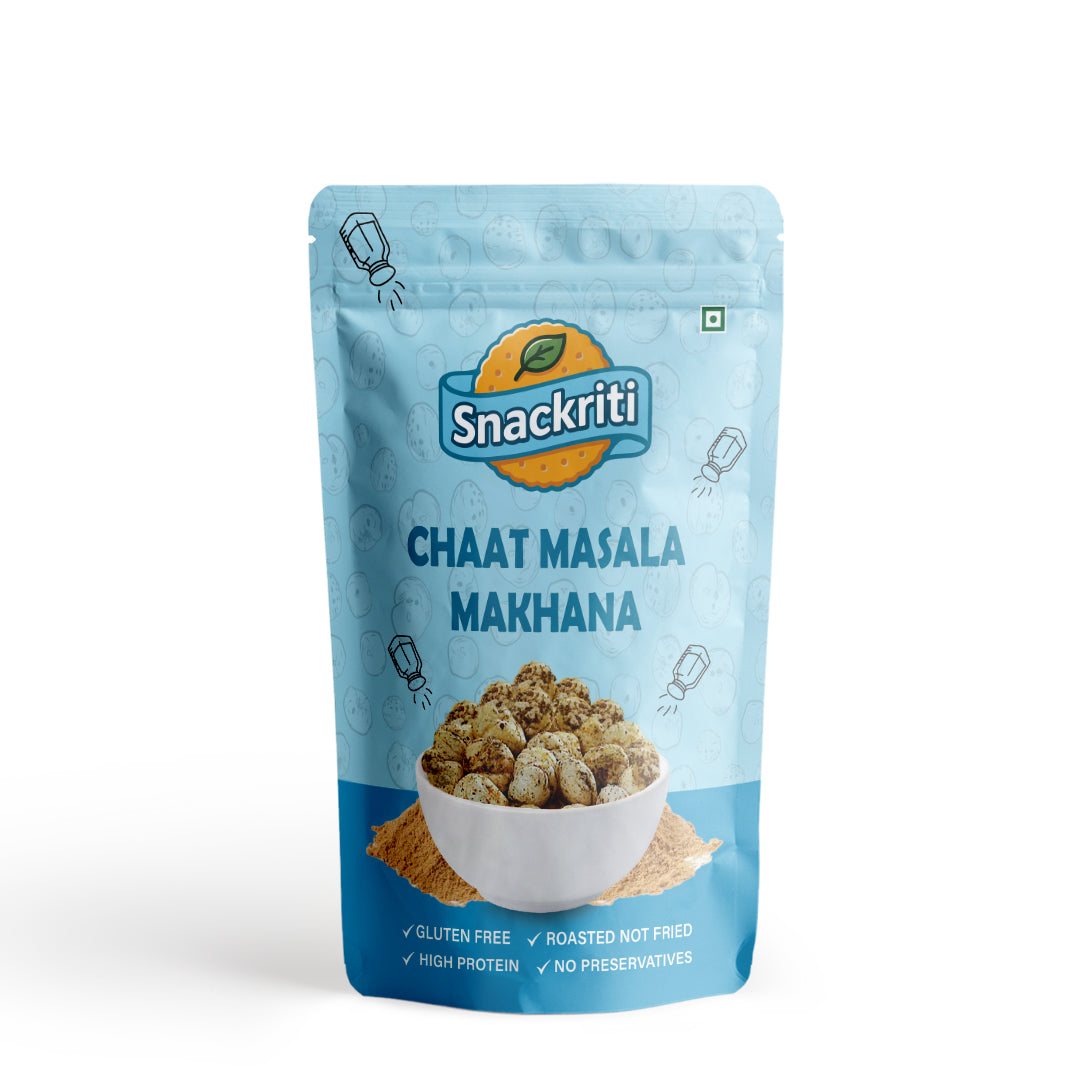 Chaat Masala Makhana (30GM) – Tangy, Crunchy & Healthy