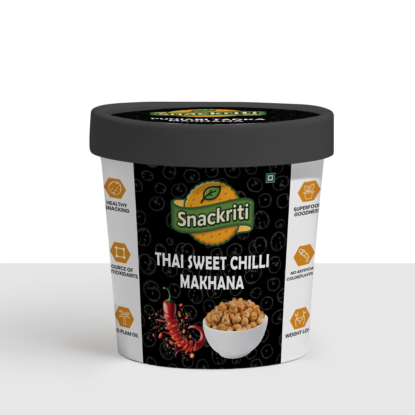 Thai Sweet Chili Makhana (30g) – Spicy, Sweet & Crunchy