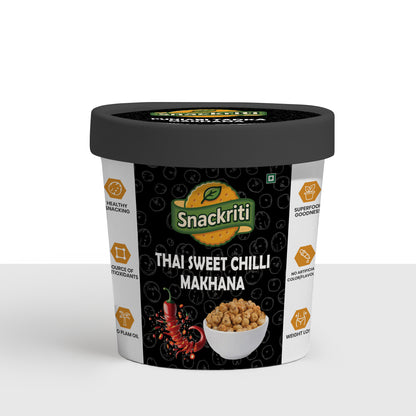 Thai Sweet Chili Makhana (30g) – Spicy, Sweet & Crunchy