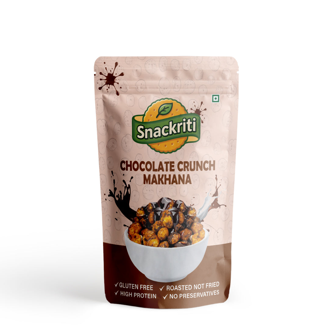 Chocolate Crunch Makhana (30GM)– Sweet, Crunchy & Decadent