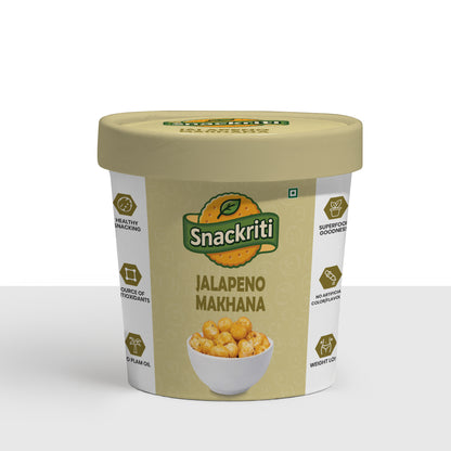 Jalapeno Makhana (30GM)– Spicy, Crunchy & Flavorful
