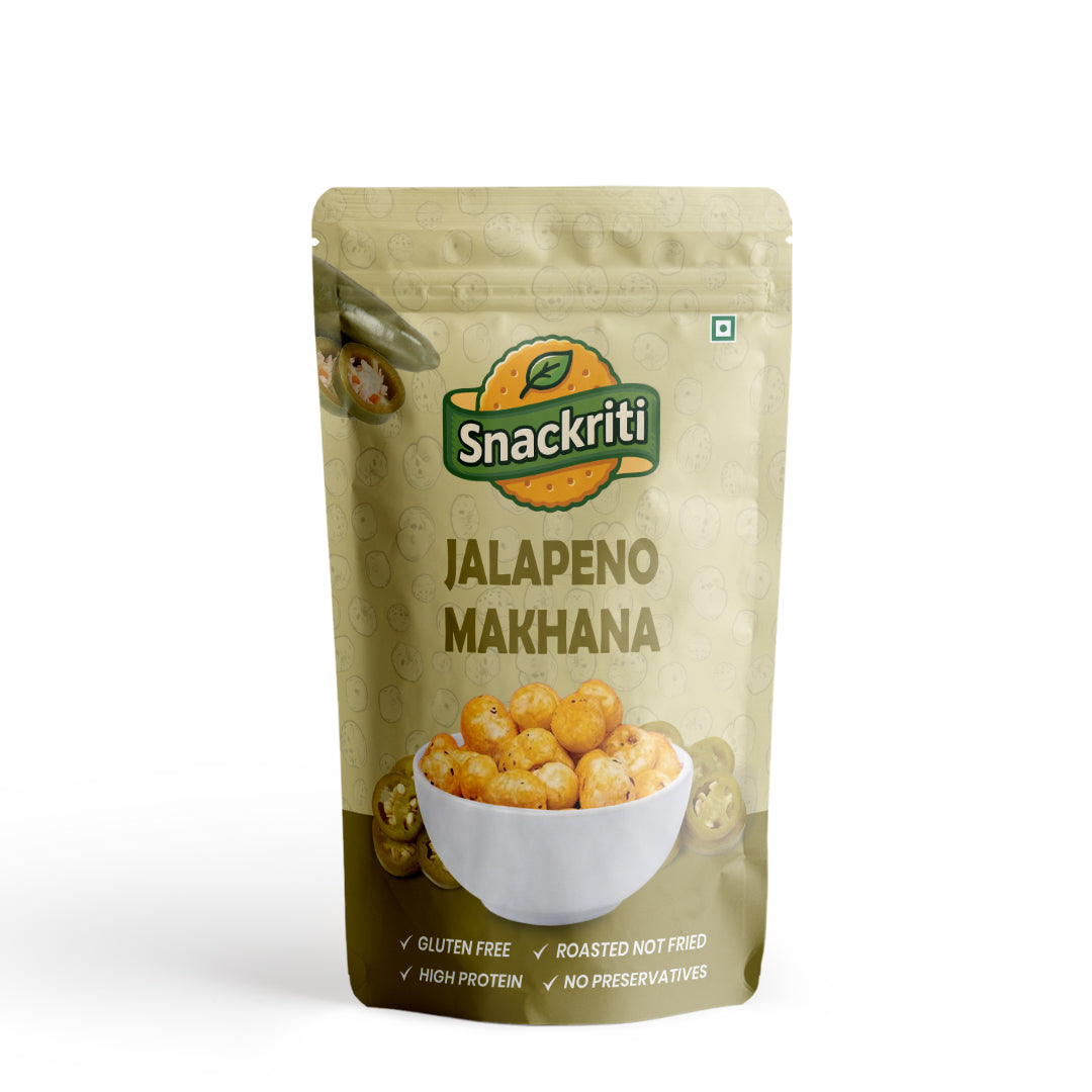 Jalapeno Makhana (30GM)– Spicy, Crunchy & Flavorful
