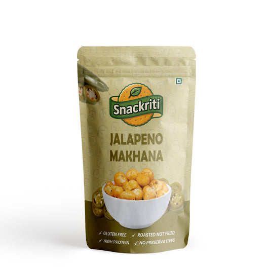 Jalapeno Makhana (30GM)– Spicy, Crunchy & Flavorful