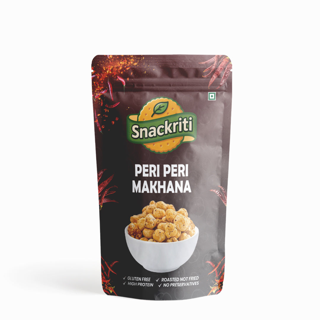 Peri Peri Makhana (30GM)-Spicy, Crunchy, and Full of Flavor