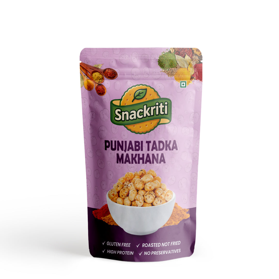 Punjabi Tadka Makhana (30GM)-Feel the Heat, Love the Crunch