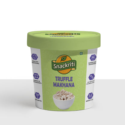 Snackriti Truffle Makhana (30 g) – Gourmet, Crunchy & Irresistible