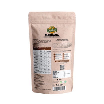 Chocolate Crunch Makhana (50GM)– Sweet, Crunchy & Decadent