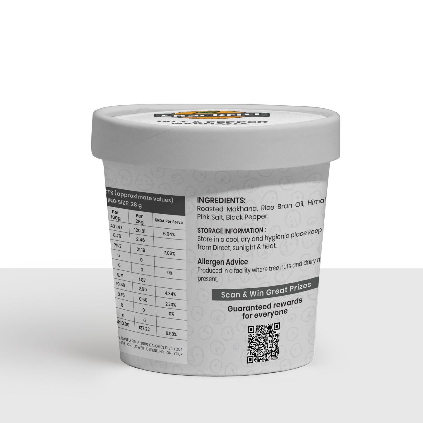 Salt & Pepper Makhana (30 g)