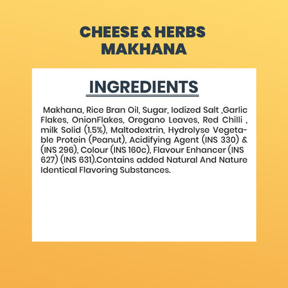Cheese & Herbs Makhana (30 GM)