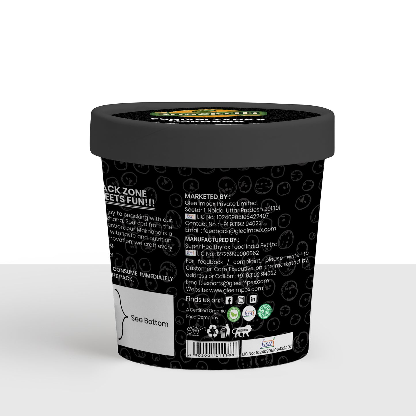 Thai Sweet Chili Makhana (30g) – Spicy, Sweet & Crunchy