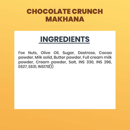 Chocolate Crunch Makhana (50GM)– Sweet, Crunchy & Decadent