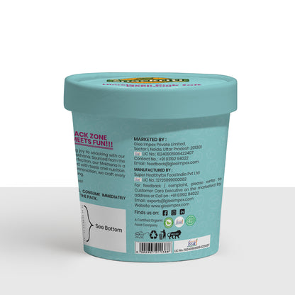 Snackriti Himalayan Pink Salt Makhana (30 g) – Light, Crunchy & Naturally Savory