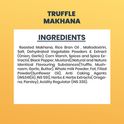 Snackriti Truffle Makhana (30 g) – Gourmet, Crunchy & Irresistible