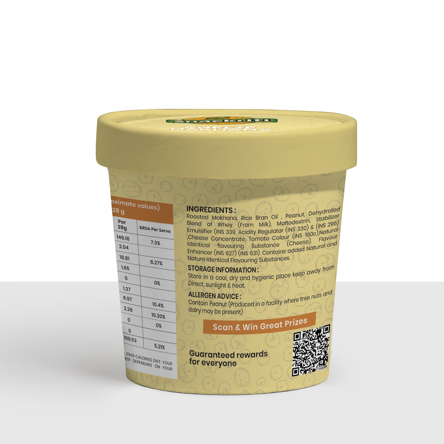 Snackriti Cheese Makhana (30 g)