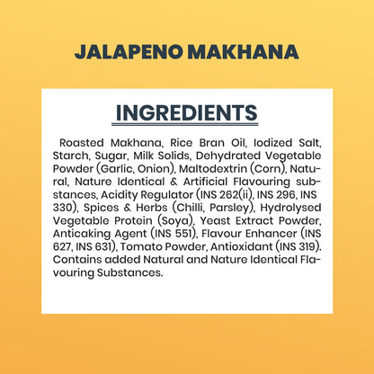 Jalapeno Makhana (30GM)– Spicy, Crunchy & Flavorful