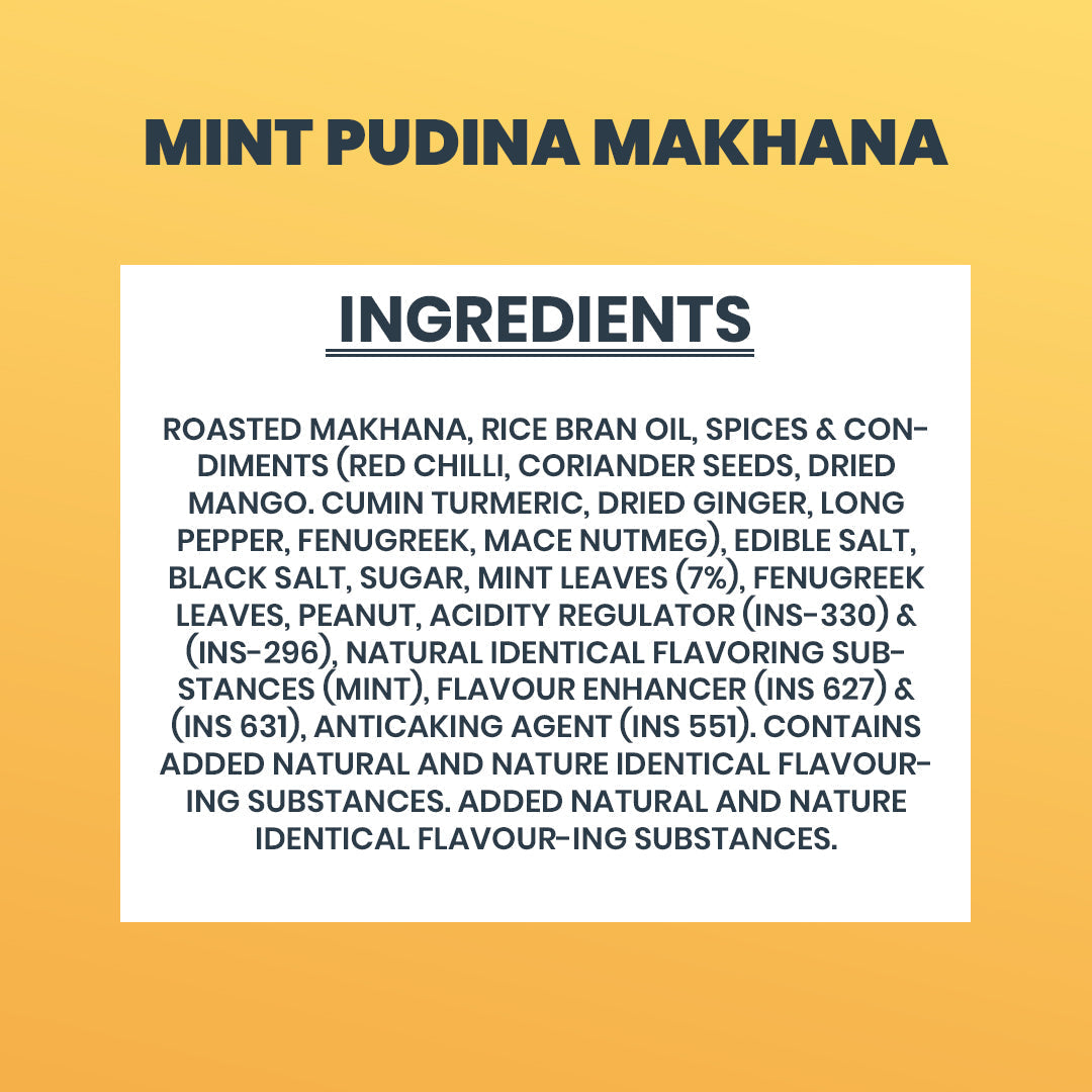 Mint Pudina Makhana  (30GM)