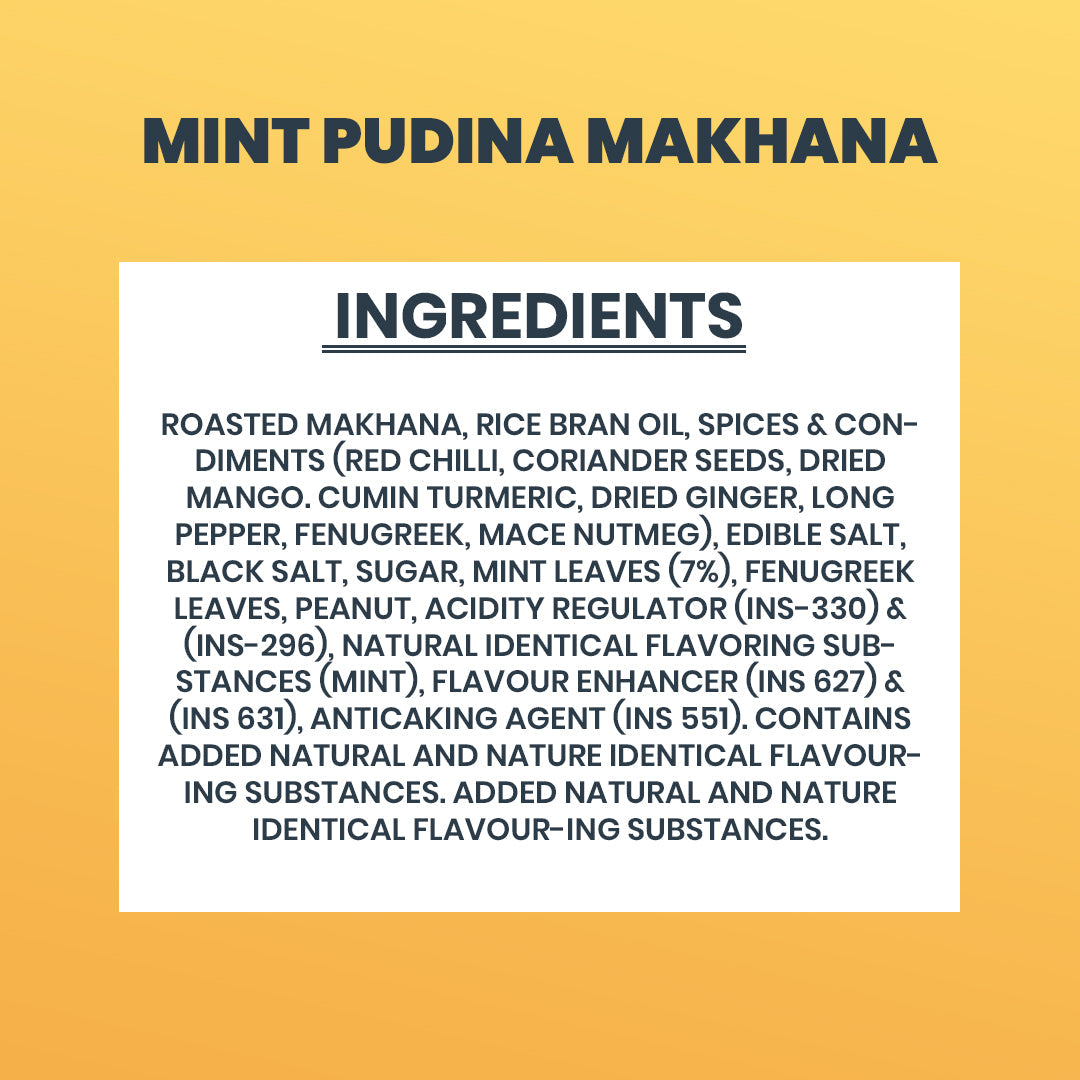 Snackriti Mint Pudina Makhana (30 g)
