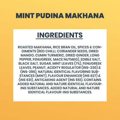 Snackriti Mint Pudina Makhana (30 g)