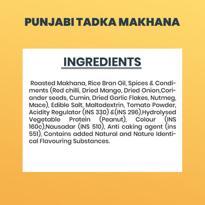 Punjabi Tadka Makhana (50GM)-Feel the Heat, Love the Crunch