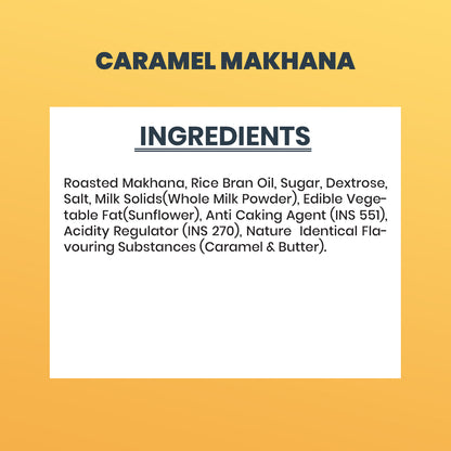 Caramel Makhana (30GM) – Sweet, Crunchy & Wholesome