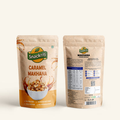 Caramel Makhana (30GM) – Sweet, Crunchy & Wholesome