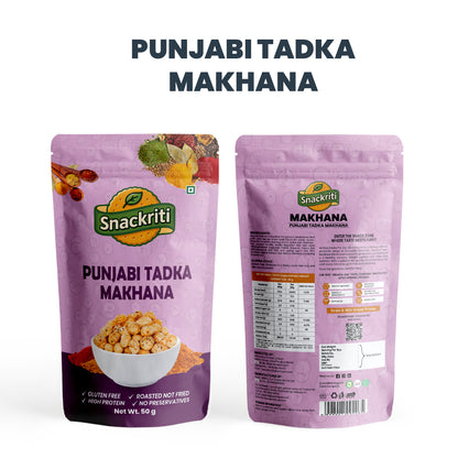Punjabi Tadka Makhana (50GM)-Feel the Heat, Love the Crunch