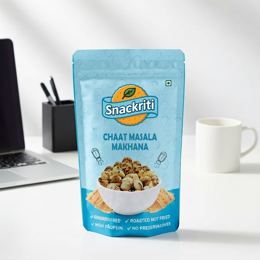 Chaat Masala Makhana (30GM) – Tangy, Crunchy & Healthy
