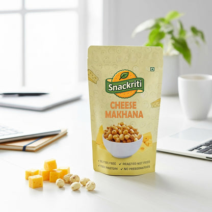Cheese Makhana (30GM) – Savory, Crunchy & Nutritious