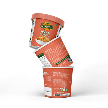 Peri Peri Makhana (30g) – Fiery, Crunchy & Addictively Spicy