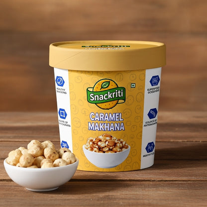 Caramel Makhana (30GM) – Sweet, Crunchy & Wholesome