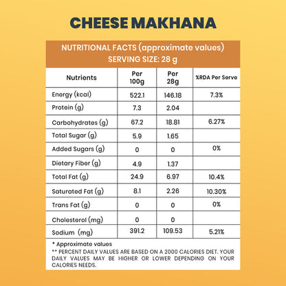 Snackriti Cheese Makhana (30 g)