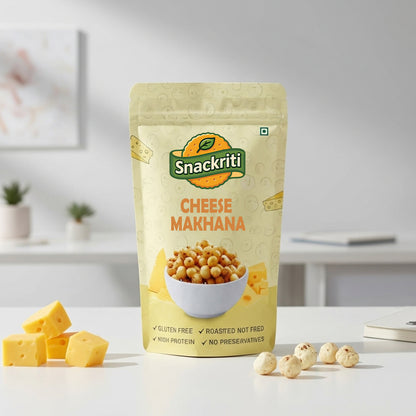 Cheese Makhana (30GM) – Savory, Crunchy & Nutritious